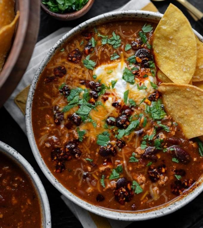 Healthy Turkey Chili Mac with Hidden Veggies