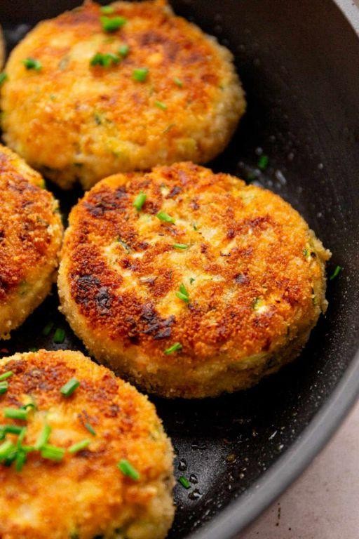 Healthy ground chicken and carrot patties