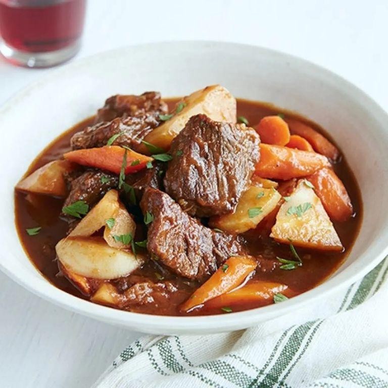 Hearty Beef Stew with Root Vegetables