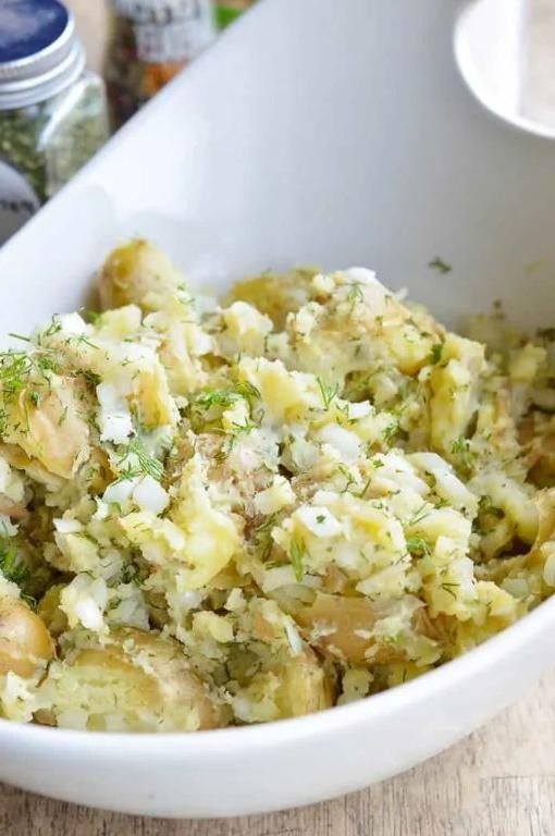 Herbed Baby Dutch Yellow Potato Salad