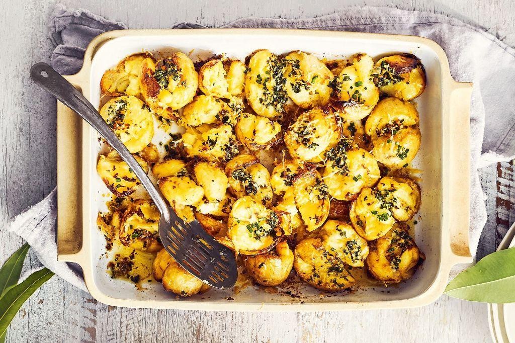 Herbed Butter Roasted Potatoes