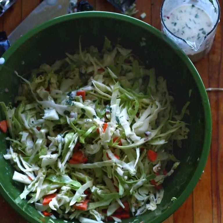 Herbed Buttermilk Coleslaw Dressing
