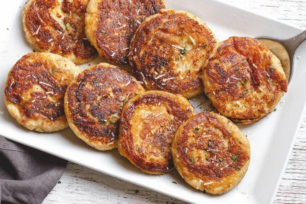 Herbed Parmesan Potato Cakes