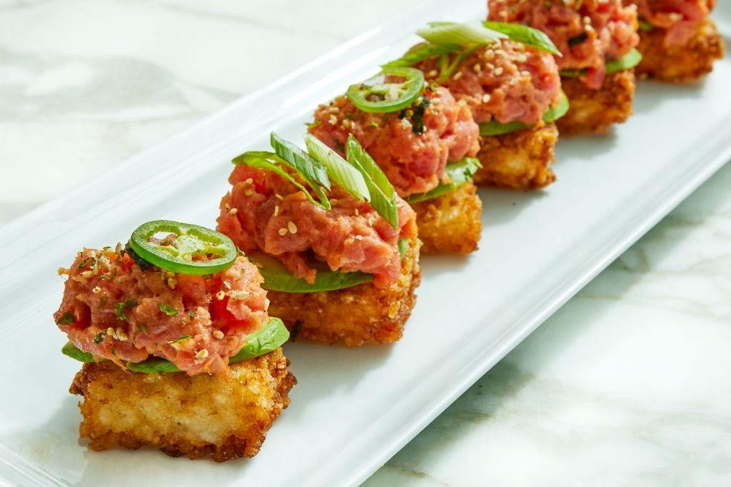 Hibachi Spicy Tuna Roll Bites