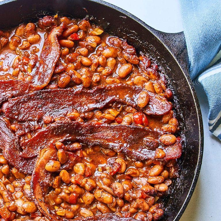 Homemade Baked Beans with Bacon