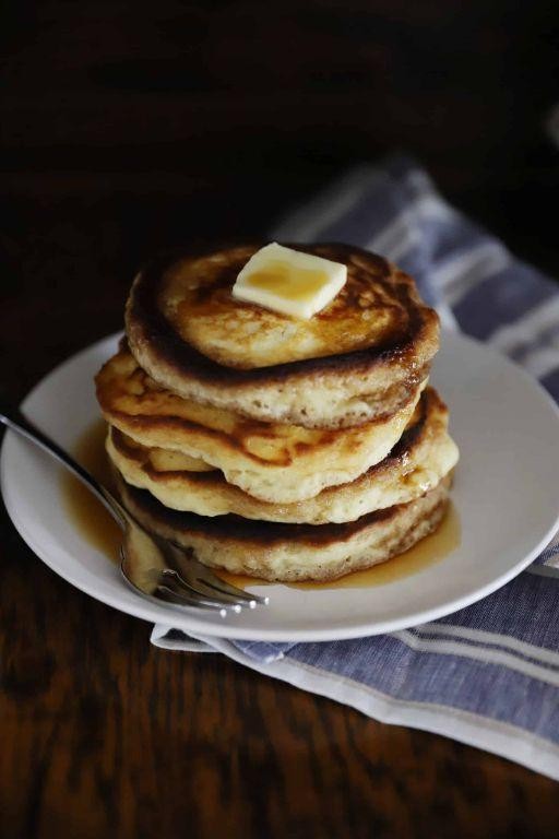 Homemade Cast Iron Skillet Pancakes