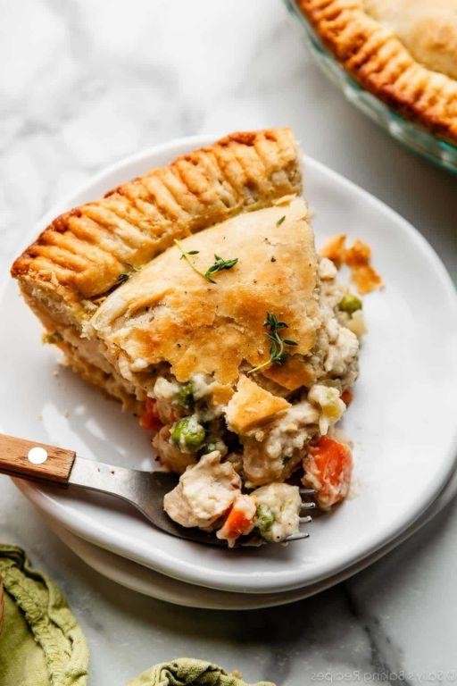 Homemade Chicken Pot Pie with Flaky Crust
