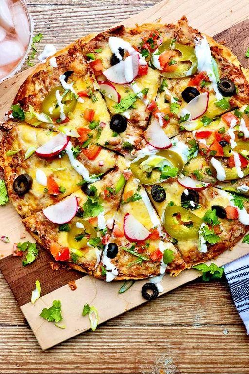 Homemade Pizza with Assorted Toppings