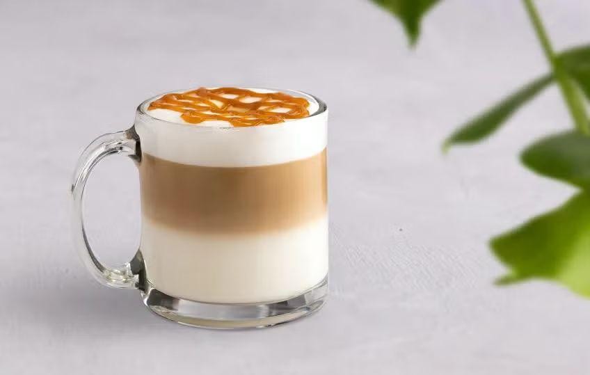 Homemade Starbucks Caramel Macchiato