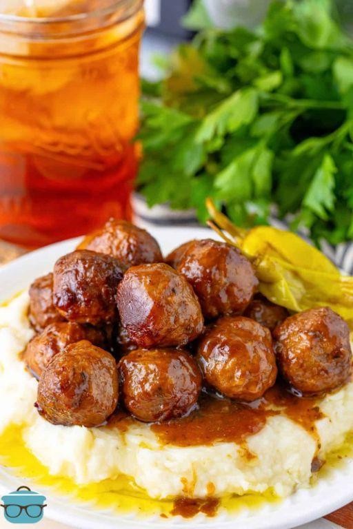 Homestyle Crock Pot Meatballs