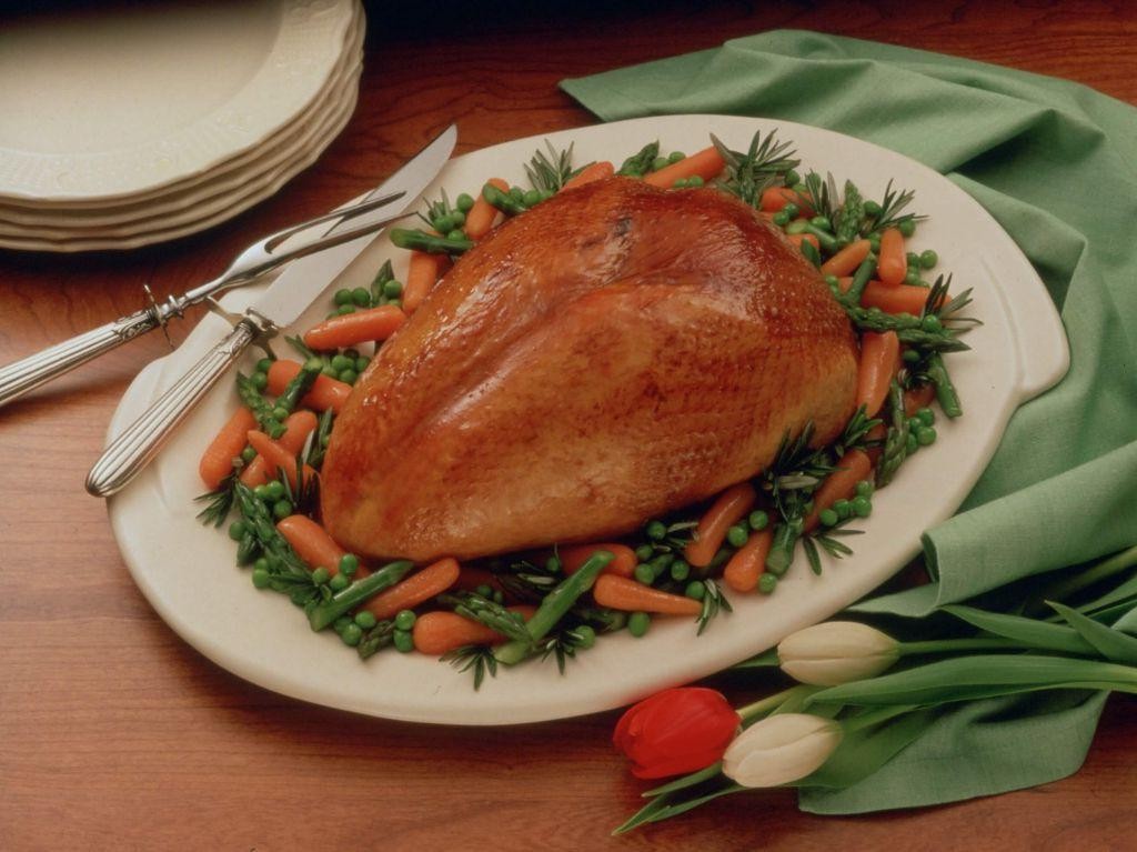 Honey Mustard Glazed Turkey Breast