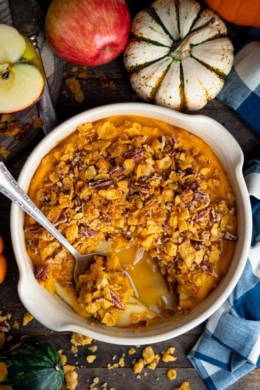 Hubbard Squash and Apple Casserole