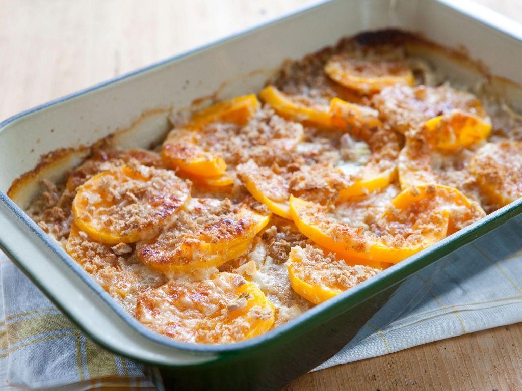 Hubbard Squash and Gruyère Gratin