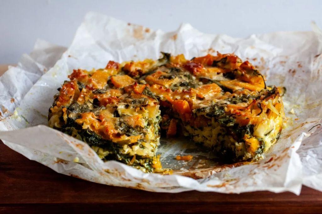Hubbard Squash and Sage Pasta Bake