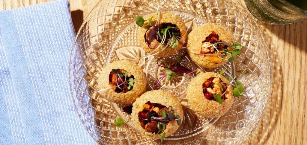 Indian Pani Puri with Tangy Tamarind Chutney
