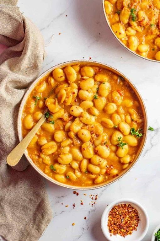 Indian-Spiced Baby Lima Beans with Cumin and Turmeric