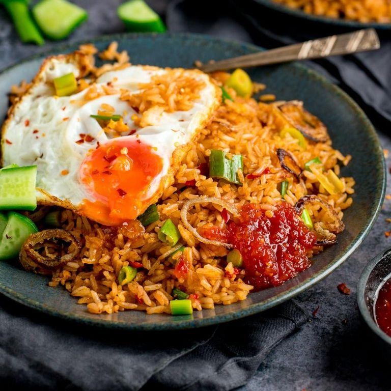 Indonesian Nasi Goreng Fried Rice