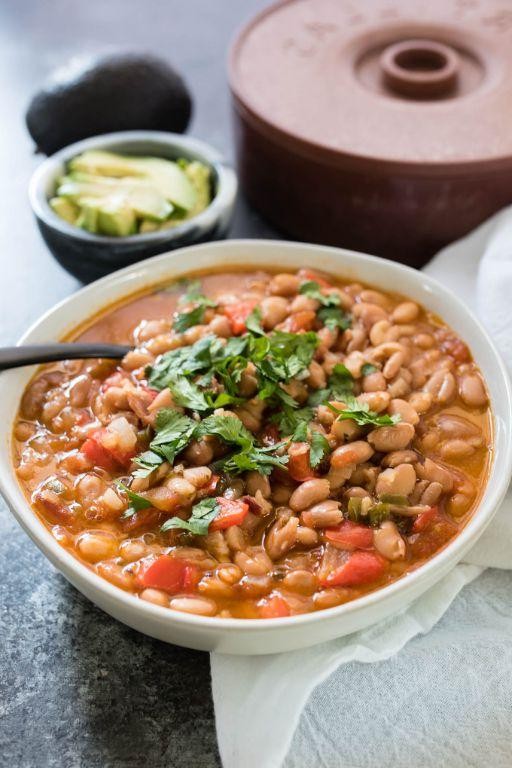 Instant Pot Borracho Beans with Mexican Lager