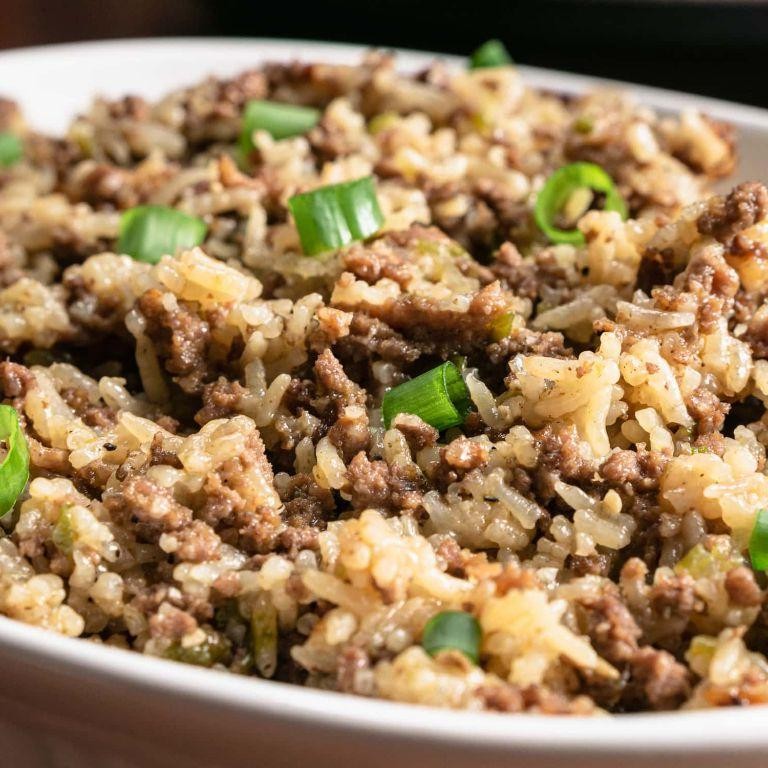 Instant Pot Cajun Dirty Rice