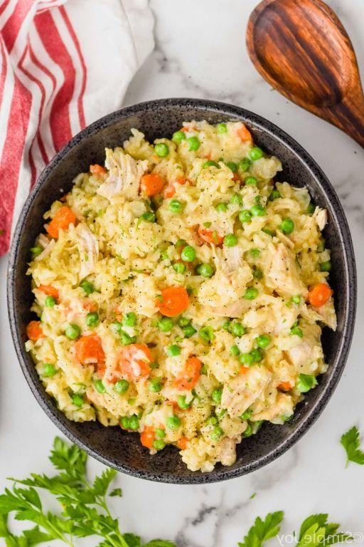 Instant Pot Chicken and Rice Casserole