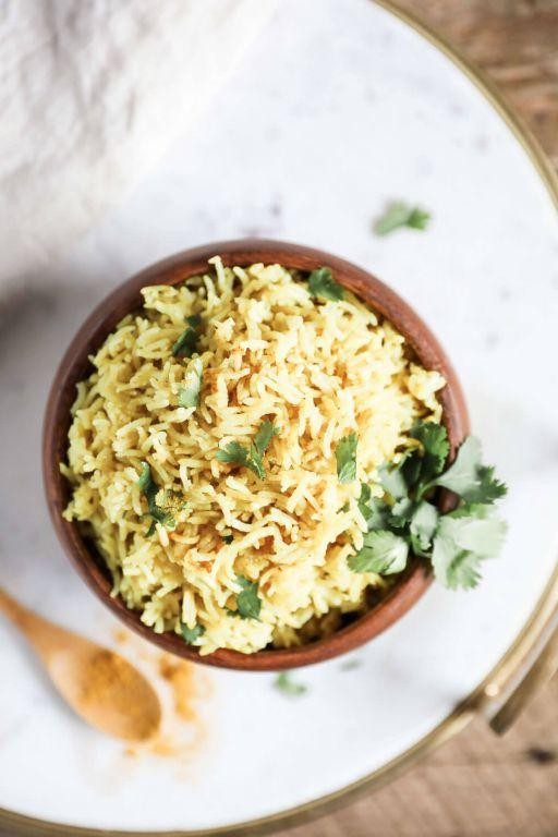 Instant Pot Coconut Curry Rice