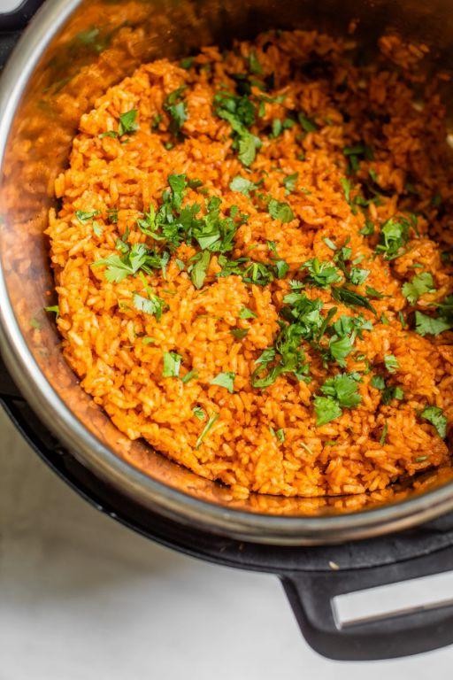 Instant Pot Spanish Rice with Tomatoes