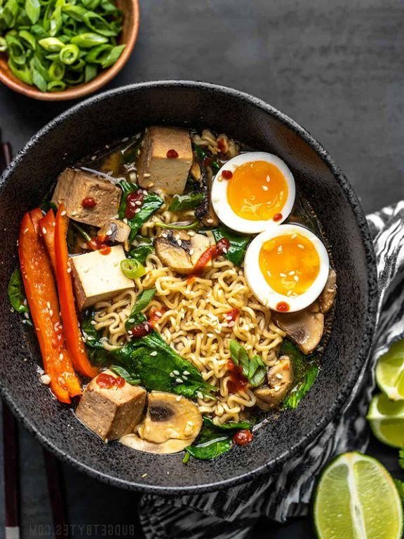 Instant Ramen Upgrade with Veggies