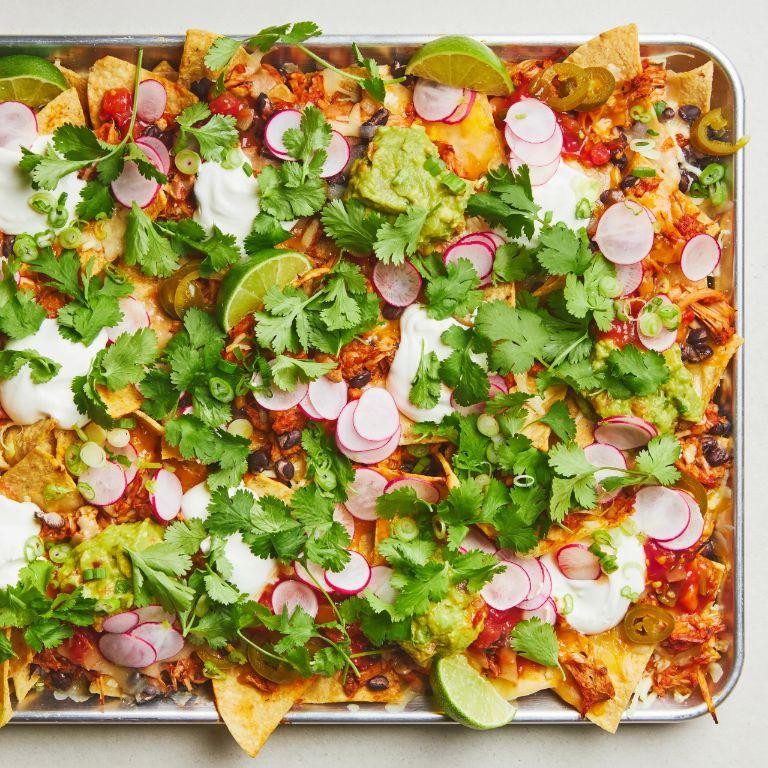 Jackfruit Carnitas Nachos