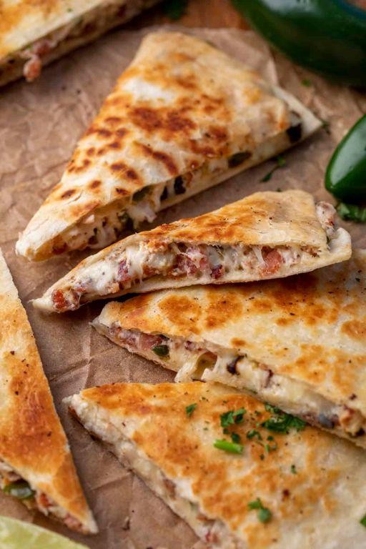 Jalapeño Popper Quesadilla