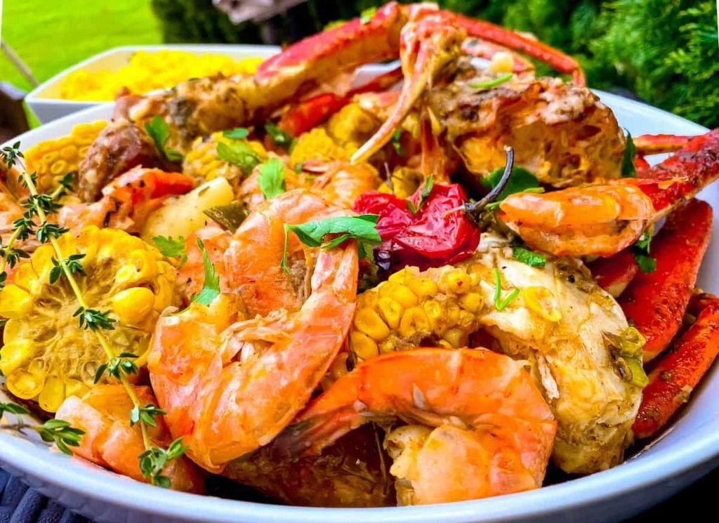Jamaican Jerk Boiled Shrimp