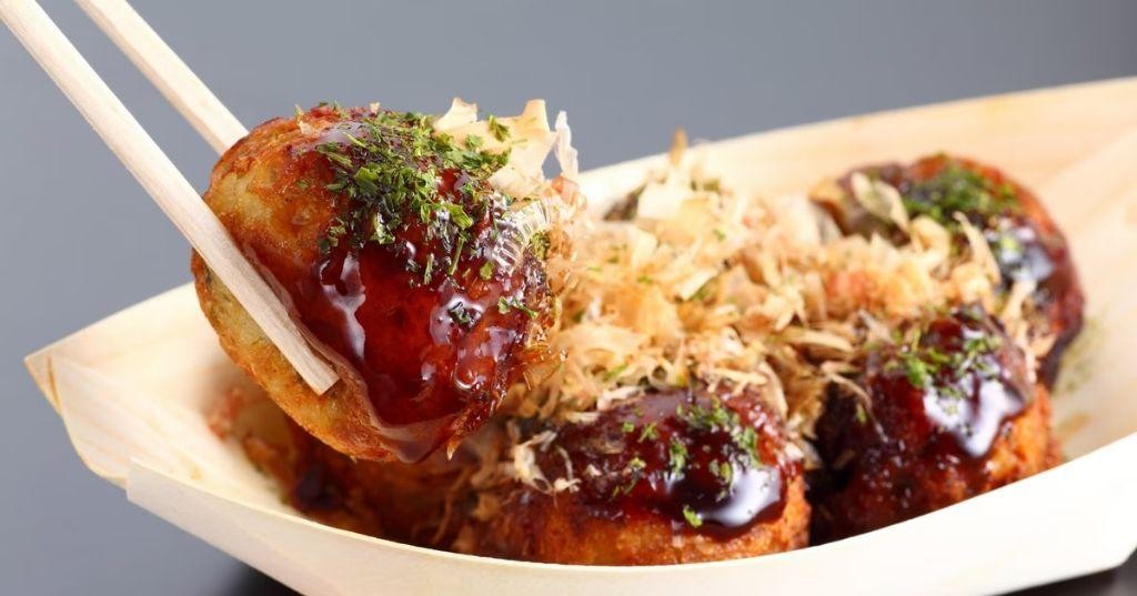 Japanese Takoyaki Octopus Balls