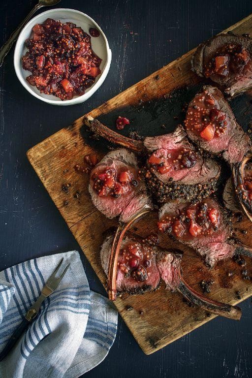 Juniper Berry Salt-Crusted Venison