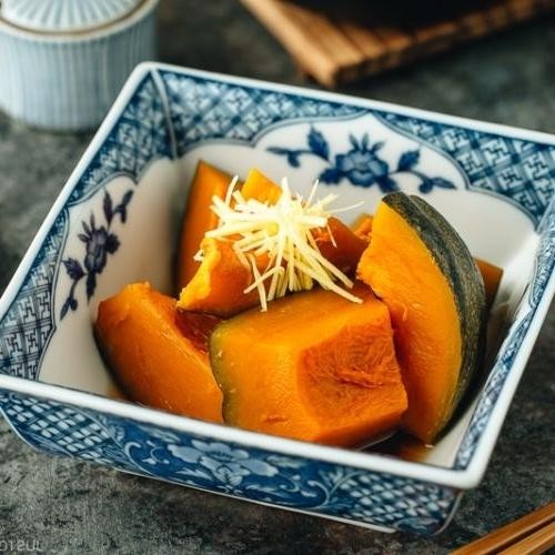 Kabocha no Nimono (Simmered Kabocha Squash)