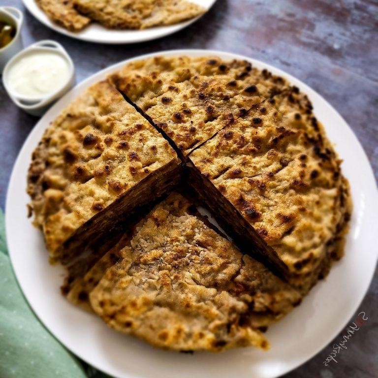 Keema Paratha (Minced Meat Stuffed Paratha)