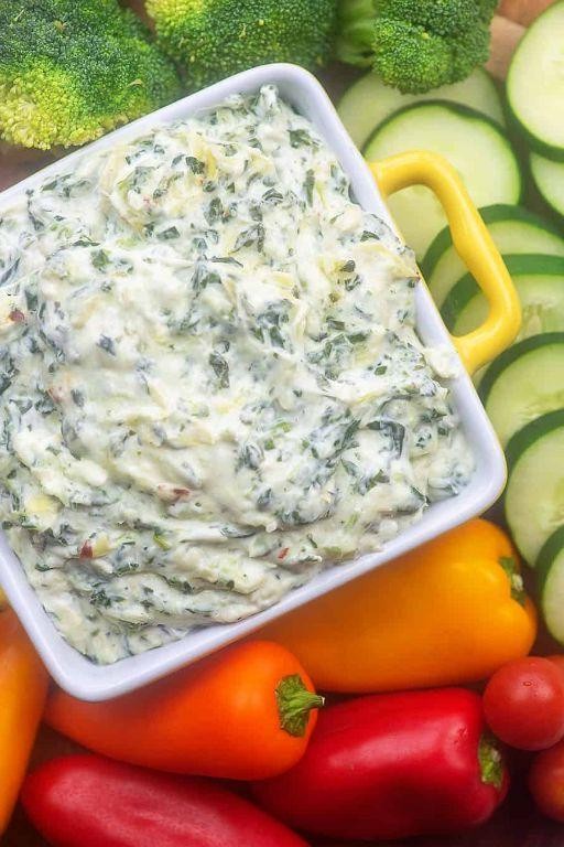 Keto Spinach and Artichoke Dip