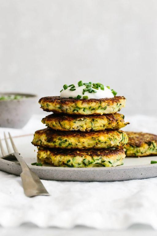 Keto Turkey and Zucchini Fritters