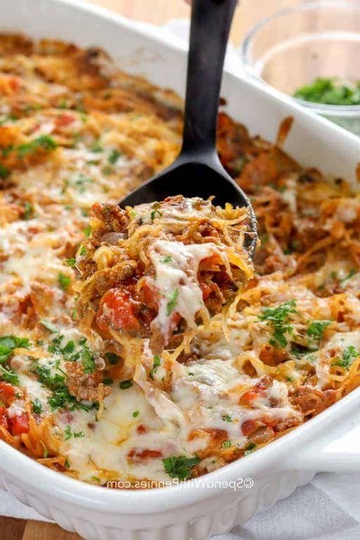 Keto-Friendly Spaghetti Squash Casserole