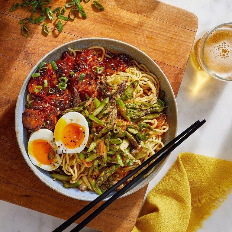 Kimchi Ramen with Pork Belly