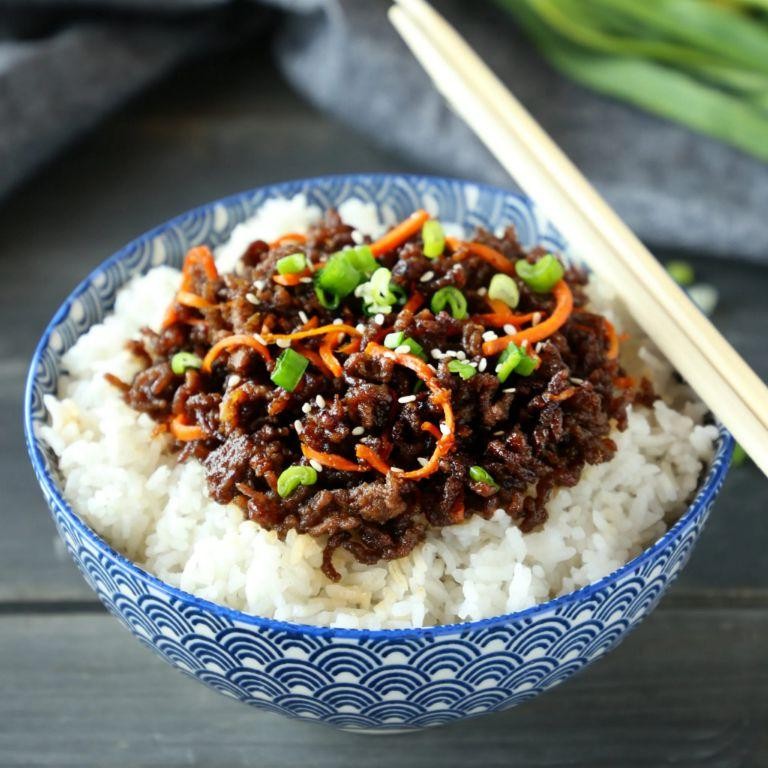 Korean Beef Rice Bowls
