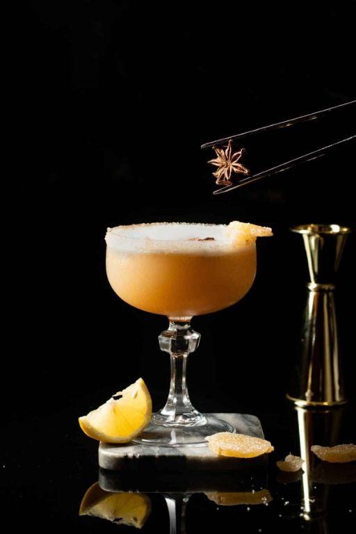 Kraken Rum Maple Bourbon Sour