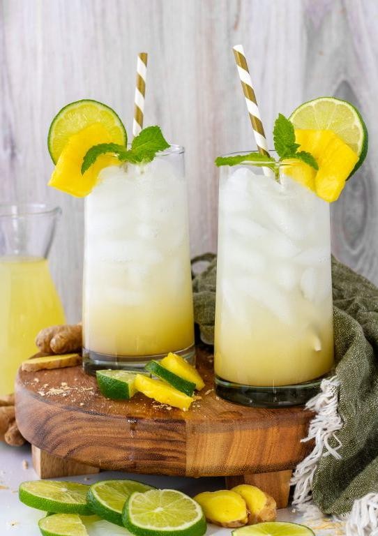 Kraken Rum Pineapple Coconut Cooler