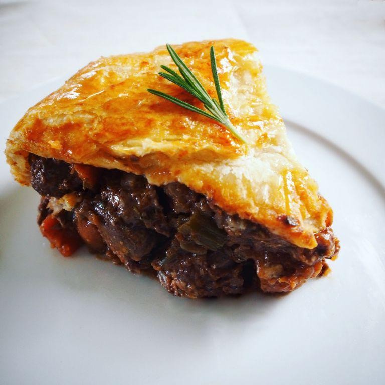 Lamb and Rosemary Meat Pie