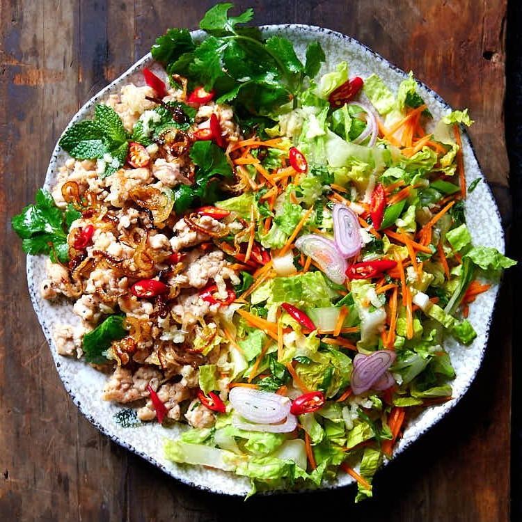 Larb Gai (Thai Chicken Salad)