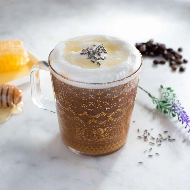 Lavender Honey Latte