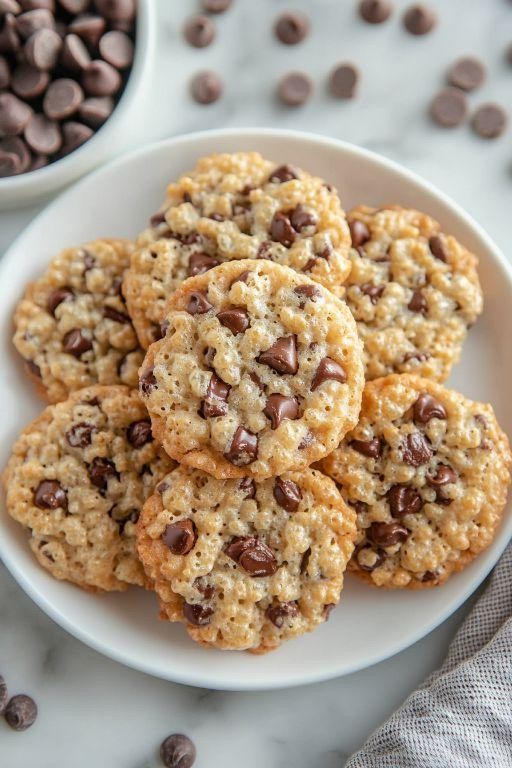 Leftover Brown Rice Chocolate Chip Cookies