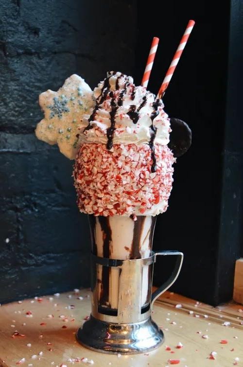 Leftover Candy Milkshake