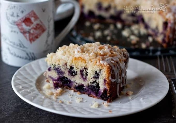 Lemon Blueberry Coffee Cake