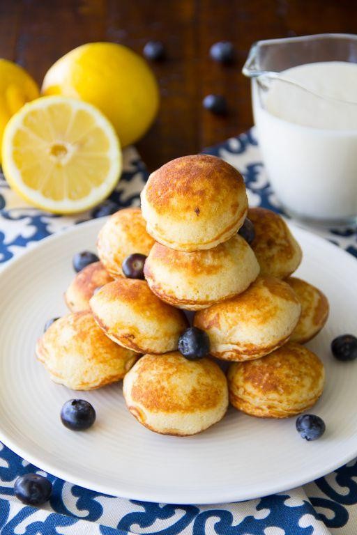 Lemon Blueberry Ebelskiver