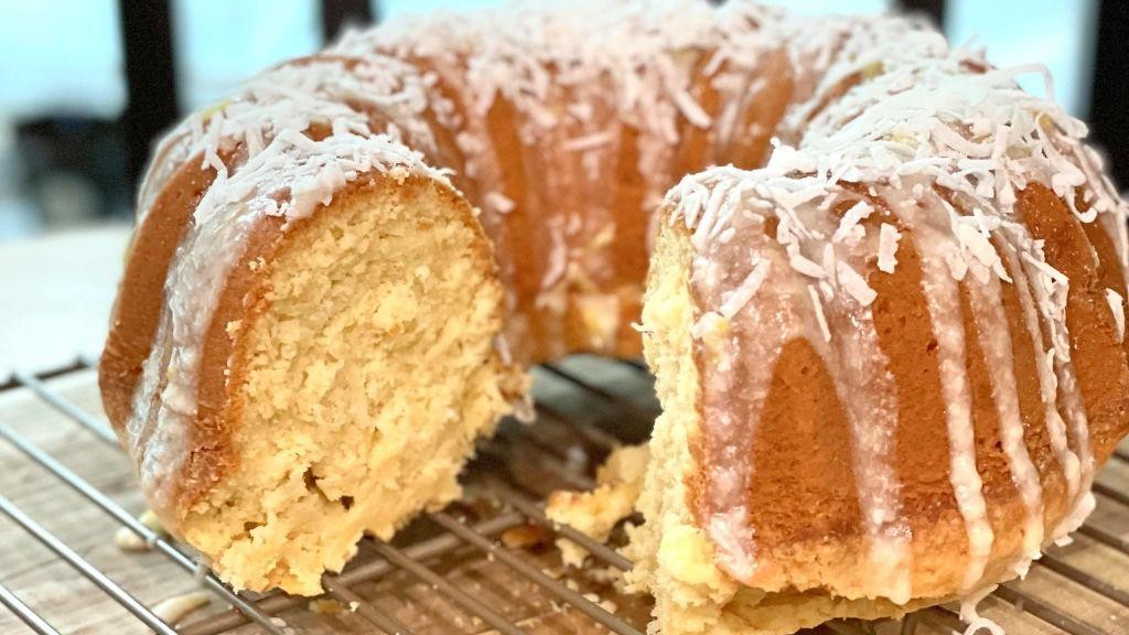 Lemon Coconut Pound Cake