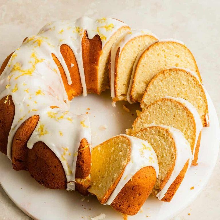 Lemon Cream Cheese Pound Cake
